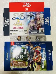 イース X -プラウドノーディクス＋空の軌跡 the 1st 販促ポップ