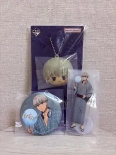 WIND BREAKER 一番くじ 梶蓮 ミニお面風チャーム アクスタ 缶バッジ