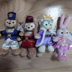 ディズニー ダッフィーフレンズ ぬいぐるみバッジ