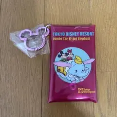 ディズニーランド ダンボ ミッキー ミニー ケース カラビナ付き