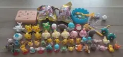 ポケモン バスボム 指人形 指輪 キーホルダー チョコエッグ セット まとめ売り