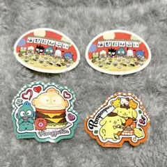 サンリオキャラクターズシールクッキー はぴたんぶい ハンギョドン ポムポムプリン