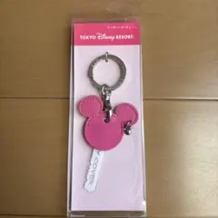 東京ディズニーリゾート ミッキーマウス キーカバーキーチェーン ピンク