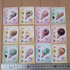 非売品★2014年サーティワン アイスクリーム ステッカー 12枚セット