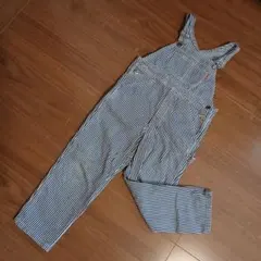 ☆ミキハウス ストライプ オーバーオール 110