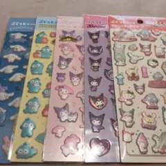 サンリオ ぷくっとシール 立体シール シートシール