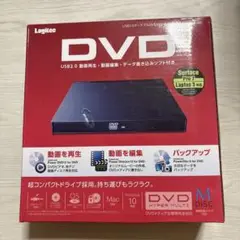 【開封のみ】 USB 2.0 DVDドライブ LBD-PUA6U2VBK