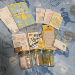 ポケモン　ピカチュウ　メモ帳・ふせんセット