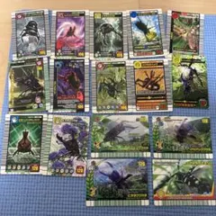 ムシキングカードまとめ売り①１６枚