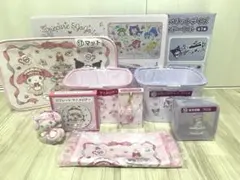 【お値下げ中】【新品未使用】サンリオ　マイメロ　クロミ　テーブル　10点セット