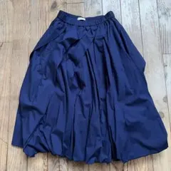 UNIQLO×MARNI ネイビー バルーンスカート Sサイズのサムネイル