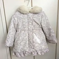 ビケットクラブ　花柄コート　95センチ　キムラタン