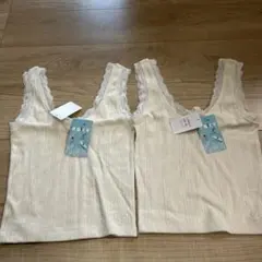 ROXY タンクトップ ホワイトSサイズ 2枚セット