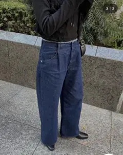 RIM.ARK リムアーク　Cut off wide denim デニムのサムネイル