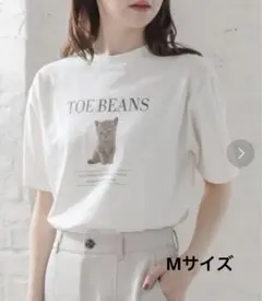 【M】Honeys アニマルプリント 半袖Tシャツ