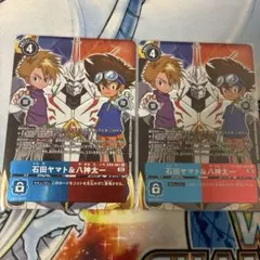 デジモンカード 石田ヤマト＆八神太一 パラレル EX4 - メルカリ