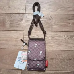 しまむら完売品★SNOOPY スマホショルダー
