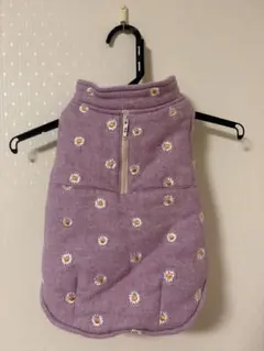 デイジー柄 紫色 犬服 サイズ4のサムネイル