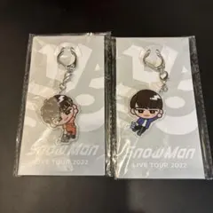 Snow Man LIVE TOUR 2022 アクキー渡辺向井2個セット