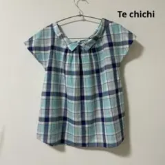Te chichi チェック柄 後ろリボンブラウスのサムネイル