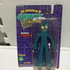 ビンテージ未開封GUMBY ガンビー マスコット ストラップ.シール 5点セット ビンテージ未開封GUMBY ガンビー マスコット ストラップ.シール 5点