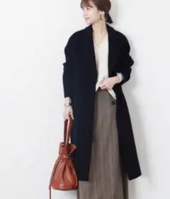 アンゴラ チェスターコート