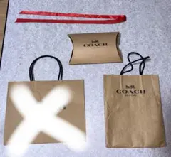 COACH ショップ袋 ギフトボックス セット