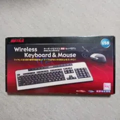 BUFFALO ワイヤレスキーボード・マウスセット