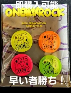 【新品】ONE OK ROCK 2017 ピンバッジ 2個セット ONE OK ROCK ピンバッジセット 2017 2セット ONE OK ROCK