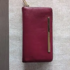 FOSSIL 長財布 レザー ゴールド金具のサムネイル