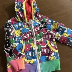 BABY DOLL カラフルパーカー 80