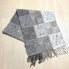 LOEWE ロエベ アナグラム スカーフ マフラー カシミヤ
