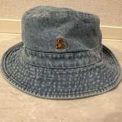 【新品】GAP デニム バケットハット ベア刺繍　2Yのサムネイル