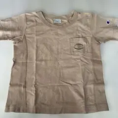 Champion Reverse Weave Tシャツ 140 ベージュ