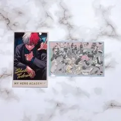 ヒロアカ原画展 メモリアルコレクション 轟焦凍 箔押し