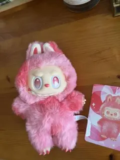 LABUBU ラブブ 正規品 Big into Energy 赤 LOVE ラブ