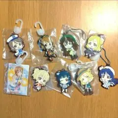 ラブライブ　ラバーストラップ　スクエア缶バッジ　まとめ売り