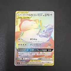 ぽ*ろ様 イーブイ&カビゴンGX TAG TEAMカード