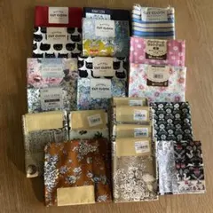 綿プリント生地 カットクロスセット 20点