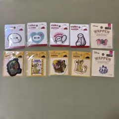 ⑤ディズニーワッペン10点セット