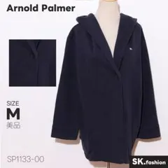 美品 Arnold Palmer アウター フード付き 前開き ボタン留め 長袖のサムネイル