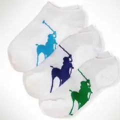 ラルフローレン★ポロ★アンクルソックス★靴下★ビッグポニー