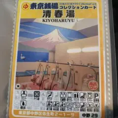 江戸川56 乙女湯 東京銭湯コレクションカード 風呂コレ 銭湯カード