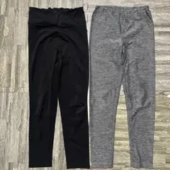 UNIQLO キッズレギンス 130サイズ 2色セット
