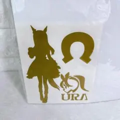 ウマ娘 ステッカー メジロマックイーン 勝負服 防水 カッティングステッカーS