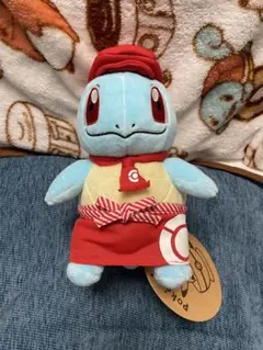 ポケモンカフェ　ゼニガメ　ぬいぐるみ