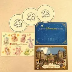 東京ディズニーリゾート コースターとポストカードセット
