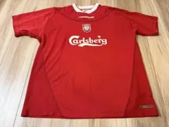 リヴァプール Reebok ユニフォーム 赤 【非売品】 【オールド物】 リバプール Liverpool 2004-2006 CL奇跡の逆転優勝 REEBOK