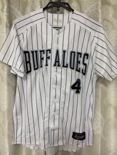 オリックスバファローズ 能見篤史 サードユニフォーム デサント製 M