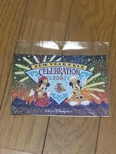 ディズニーシー　カウントダウン　ニューイヤーズイブ　2007 ポストカード